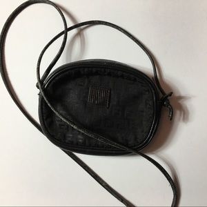 VINTAGE FENDI MONOGRAM PRINT MINI BAG